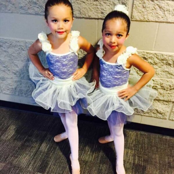 two girl ballerinas